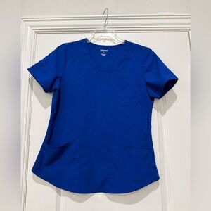 Scrubstar Royal Blue Short Sleeve Top